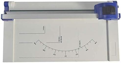 Professioneller Papierschneider, Rotationspapierschneider, 10 Blatt Kapazität, kommerzieller Hochleistungs-Papierschneider for Büro und Handwerk, Guillotine von SSDDLZEQ