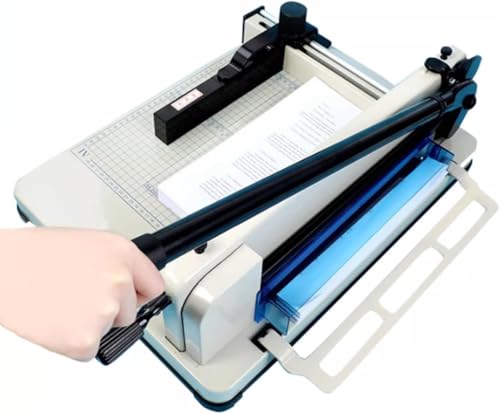 Robuster Papierschneider – schneidet bis zu 400 Blatt Papier im Format A4, B4, A5, B6 und B7 – perfekt for Büro, Zuhause und Schule – robuste Metallbasis – ideal for Schneiden von Karten Robuster Papierschneider – schneidet bis zu 400 Blatt Papier im Format A4, B4, A5, B6 und B7 – perfekt for Büro, Zuhause und Schule – robuste Metallbasis – ideal for Schneiden von Karten von SSDDLZEQ