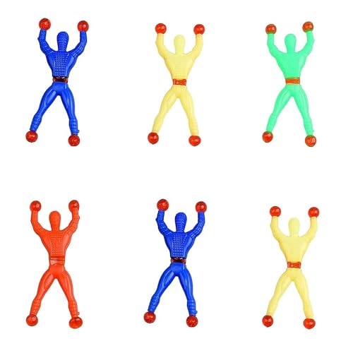 SSHUIKKAI 6 Stücke Spielzeug für Männer, Fensterkletterer, Fensterläufer, Mitgebsel Klettergeburtstag, Klettermännchen, für Kinderpartys Und Geburtstagsgeschenke für Jungen Und Mädchen SSHUIKKAI 6 Stücke Spielzeug für Männer, Fensterkletterer, Fensterläufer, Mitgebsel Klettergeburtstag, Klettermännchen, für Kinderpartys Und Geburtstagsgeschenke für Jungen Und Mädchen von SSHUIKKAI