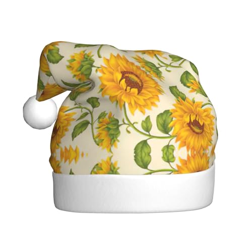 SSIMOO Frische Sonnenblumen-Weihnachtsparty-Hüte für Erwachsene, Urlaubsparty-Zubehör, beleuchten Sie die Party! von SSIMOO
