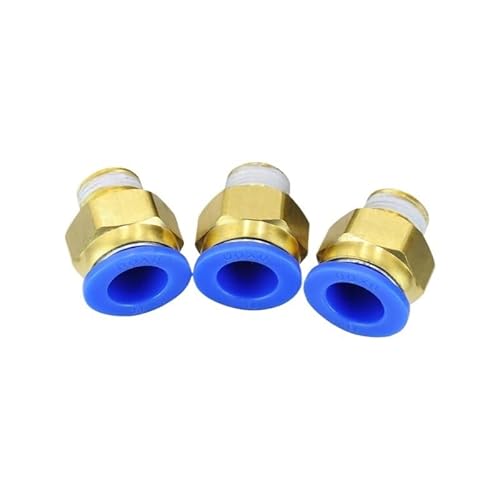 SSOPTMCB 10pcs BSPT PC14-03, 14mm to 3/8' Pneumatic Connectors Male Straight one-Touch Fittings SSOPTMCB 10pcs BSPT PC14-03, 14mm to 3/8' Pneumatic Connectors Male Straight one-Touch Fittings von SSOPTMCB