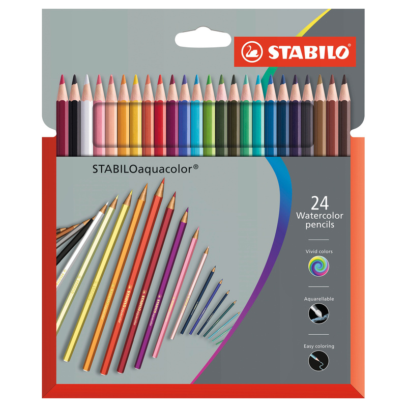 Buntstift Stabilo® Aquacolor Arty 24Er-Pack von STABILO®