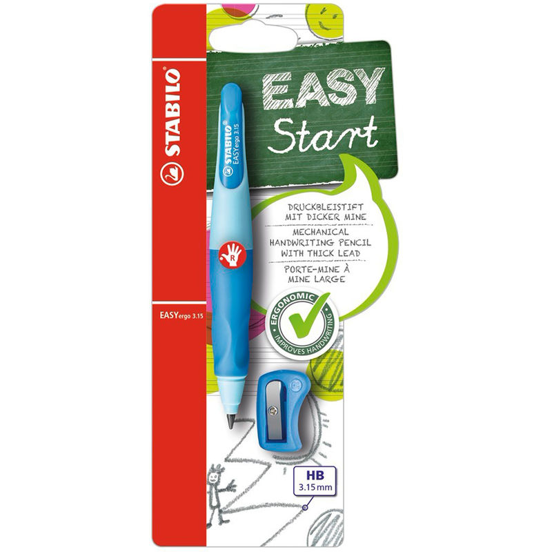 Druckbleistift Stabilo® Easyergo 3.15 Mit Spitzer In Blau von STABILO®