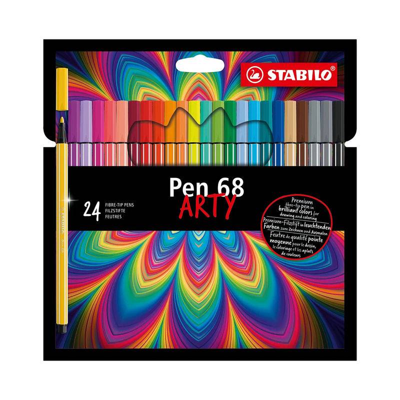 Filzstift Stabilo® Pen 68 Arty 24Er-Pack von STABILO®
