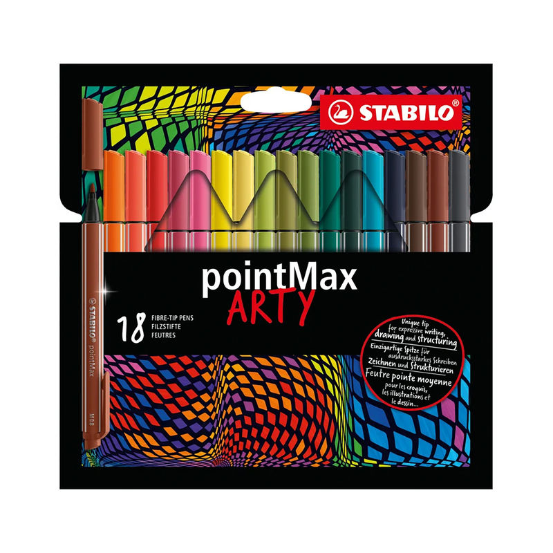 Filzstift Stabilo® Pointmax Arty Mit 18 Farben von STABILO®