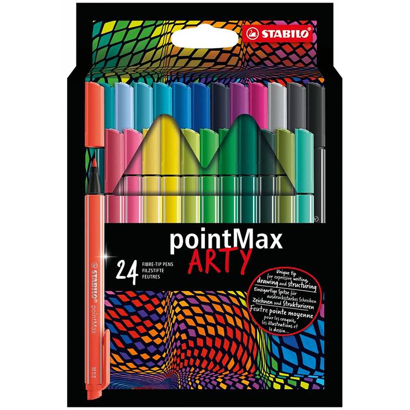 Filzstift Stabilo® Pointmax Arty Mit 24 Farben von STABILO®