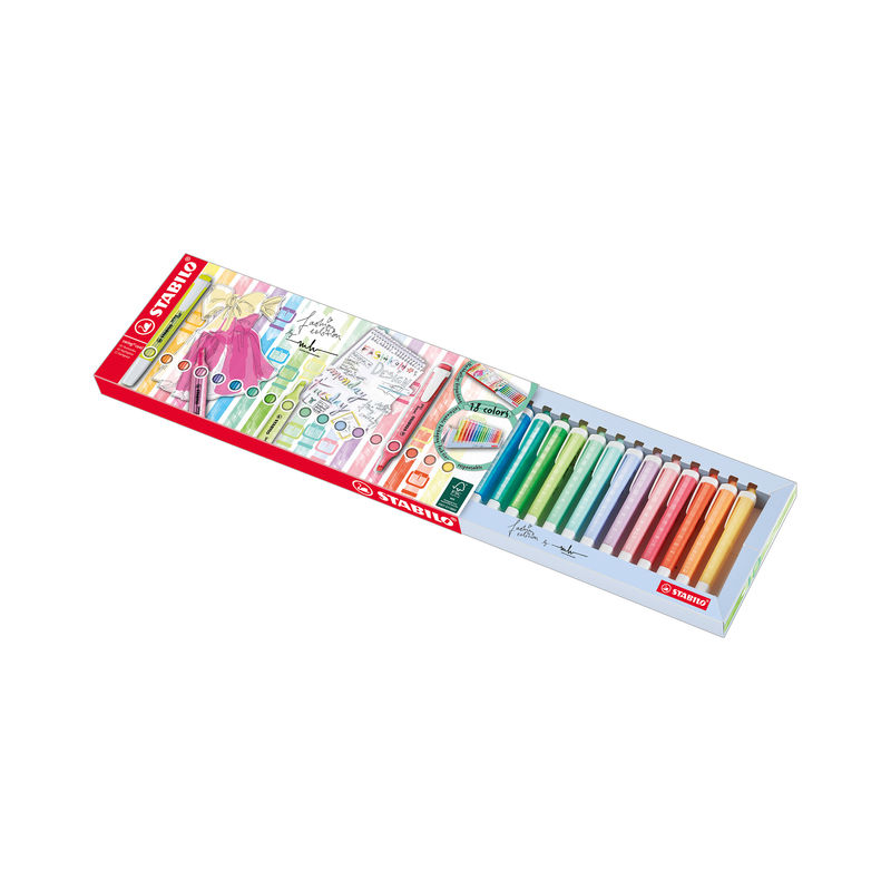 Textmarker Stabilo® Swing Cool Neon-Pastel 18Er-Pack von STABILO®