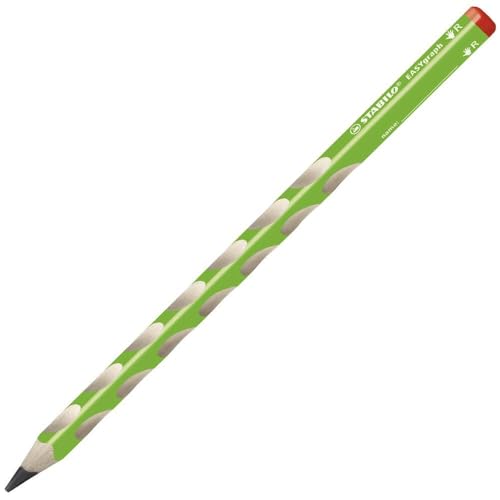 Ergonomischer Dreikant-Bleistift für Rechtshänder - STABILO EASYgraph in grün - Einzelstift - Härtegrad HB Ergonomischer Dreikant-Bleistift für Rechtshänder - STABILO EASYgraph in grün - Einzelstift - Härtegrad HB von STABILO