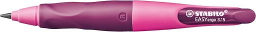 STABILO - Ergonomischer Druck-Bleistift für Rechtshänder - EASYergo 3.15 in pink/lila - Einzelstift - inklusive 1 dicken Mine - Härtegrad HB STABILO - Ergonomischer Druck-Bleistift für Rechtshänder - EASYergo 3.15 in pink/lila - Einzelstift - inklusive 1 dicken Mine - Härtegrad HB von STABILO