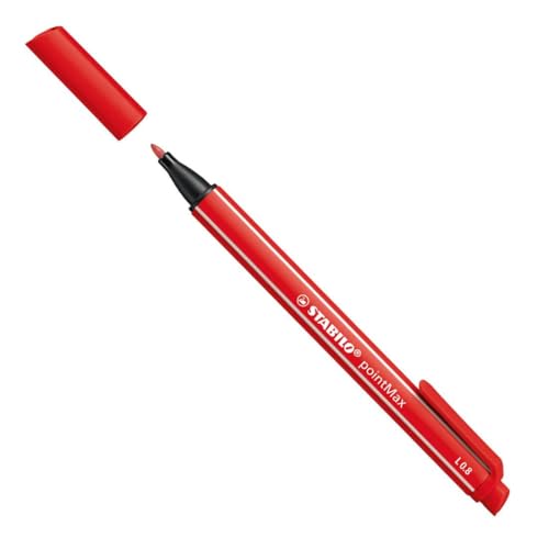 Filzschreiber - STABILO pointMax - Einzelstift - karmin von STABILO