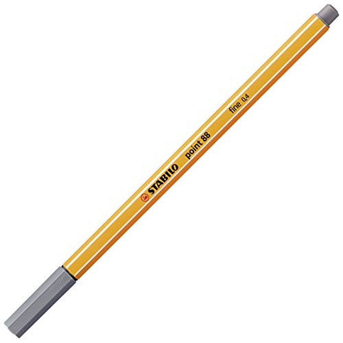 Fineliner - STABILO point 88 - Einzelstift - dunkelgrau Fineliner - STABILO point 88 - Einzelstift - dunkelgrau von STABILO