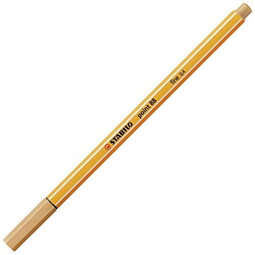 Fineliner - STABILO point 88 - Einzelstift - ocker dunkel Fineliner - STABILO point 88 - Einzelstift - ocker dunkel von STABILO
