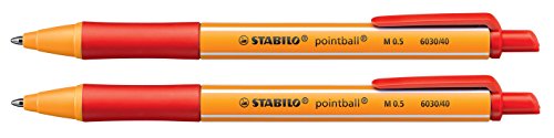 STABILO Pointball Kugelschreiber, Pack of 2. von STABILO
