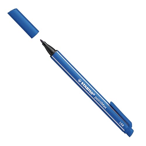 Marker Point Max - blau - Spitze 0,8mm - Stabilo von STABILO