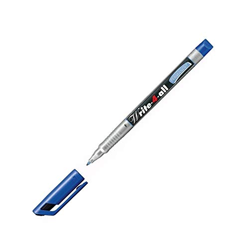 Permanent-Marker - STABILO Write-4-all - fein - Einzelstift - blau von STABILO