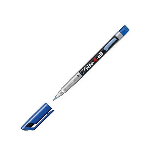 Permanent-Marker - STABILO Write-4-all - superfein - Einzelstift - blau von STABILO