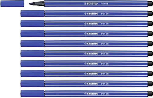 STABILO - Premium-Filzstift - Pen 68-10er Pack - ultramarinblau STABILO - Premium-Filzstift - Pen 68-10er Pack - ultramarinblau von STABILO