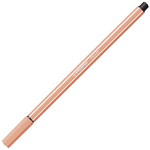 Premium-Filzstift - STABILO Pen 68 - Einzelstift - apricot von STABILO