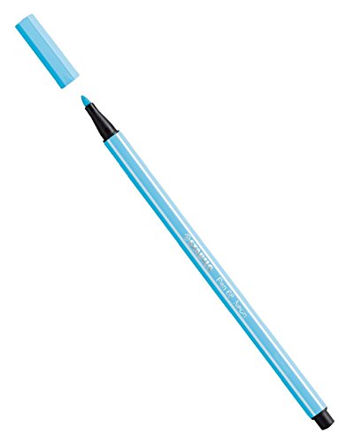 Premium-Filzstift - STABILO Pen 68 - Einzelstift - hellblau von STABILO