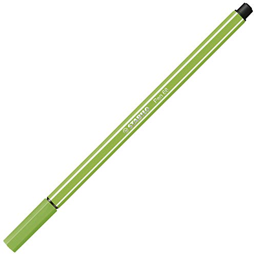 Premium-Filzstift - STABILO Pen 68 - Einzelstift - hellgrün von STABILO
