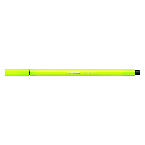 Premium-Filzstift - STABILO Pen 68 - Einzelstift - neongelb von STABILO