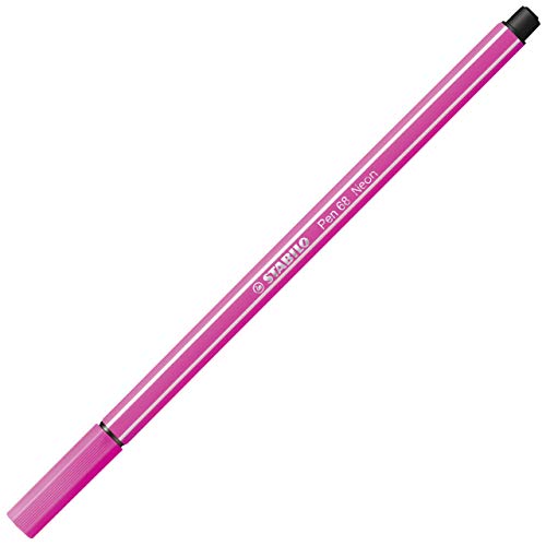 Premium-Filzstift - STABILO Pen 68 - Einzelstift - neonpink von STABILO