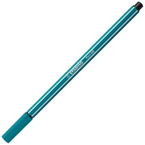 STABILO - Premium-Filzstift - Pen 68 - Einzelstift - türkisblau von STABILO