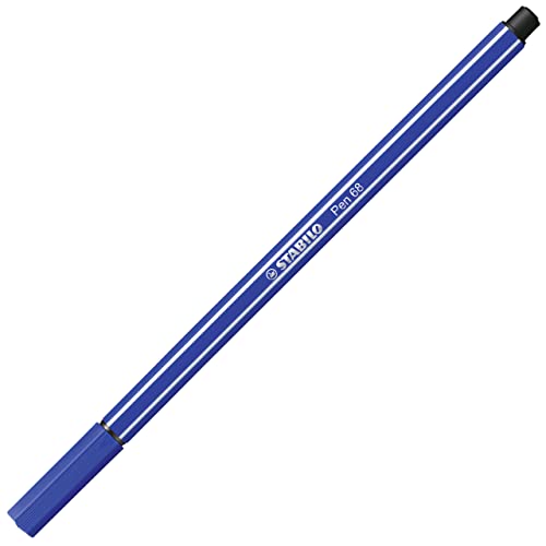 Premium-Filzstift - STABILO Pen 68 - Einzelstift - ultramarinblau von STABILO