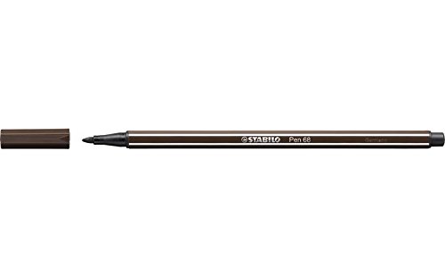 Premium-Filzstift - STABILO Pen 68 - Einzelstift - umbra von STABILO