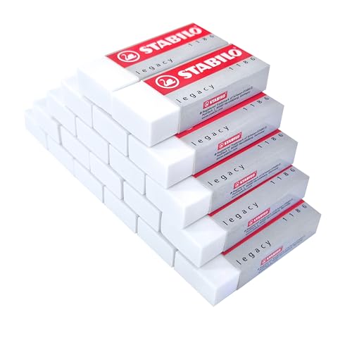 STABILO - Radierer - legacy - 20er Pack - weiß STABILO - Radierer - legacy - 20er Pack - weiß von STABILO