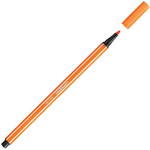 STABILO – 1 x Filzstift, Pen 68 – geruchsneutral, Vermillon clair von STABILO