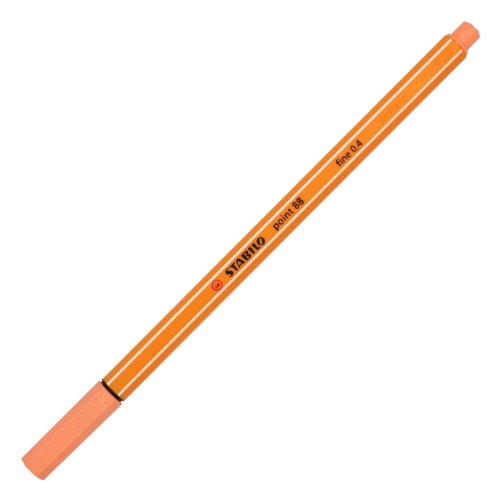 STABILO-6 Fasermaler Fineliner point 88 pte atramentiert apricot von STABILO