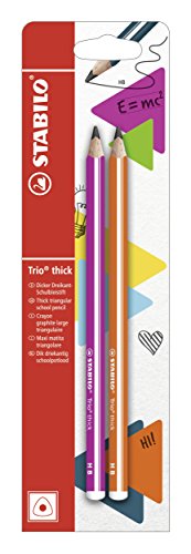 STABILO - Bleistift - Trio dick in blau - 2er Pack - Härtegrad HB STABILO - Bleistift - Trio dick in blau - 2er Pack - Härtegrad HB von STABILO