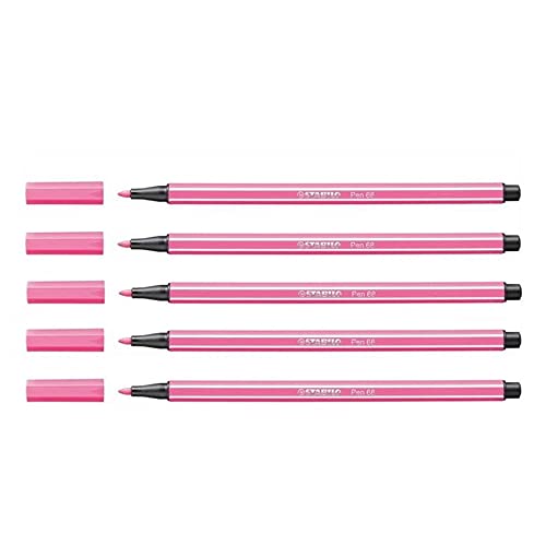 STABILO Fasermaler Pen 68, Strichstärke: 1,0 mm, erika VE=5 STABILO Fasermaler Pen 68, Strichstärke: 1,0 mm, erika VE=5 von STABILO
