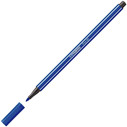 STABILO Fasermaler Pen 68, Strichstärke: 1,0 mm, ultramarin- VE=5 STABILO Fasermaler Pen 68, Strichstärke: 1,0 mm, ultramarin- VE=5 von STABILO