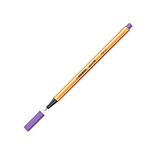 STABILO Fineliner point 88, Strichstärke: 0,4 mm, violett von STABILO