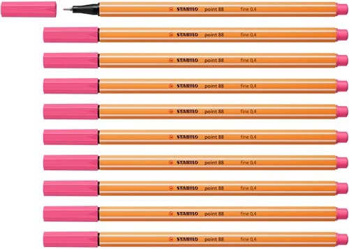 STABILO - Fineliner - point 88-10er Pack - hellrosa STABILO - Fineliner - point 88-10er Pack - hellrosa von STABILO