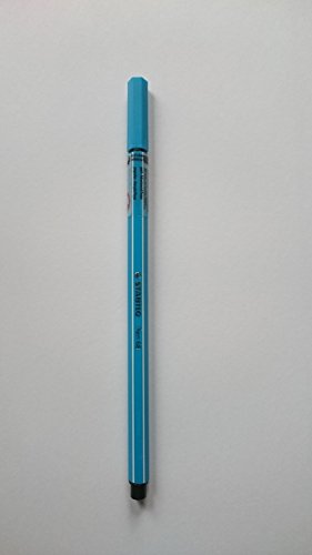 STABILO – 1 x Filzstift, Pen 68 – geruchsneutral hellblau von STABILO
