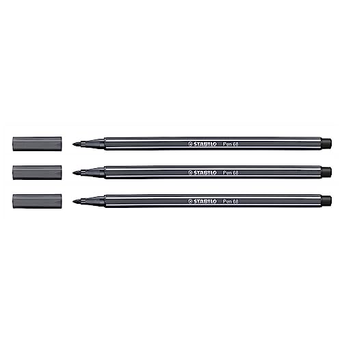 STABILO INT. Pen 68 Stabilo schwarzgrau 4006381333559 von STABILO