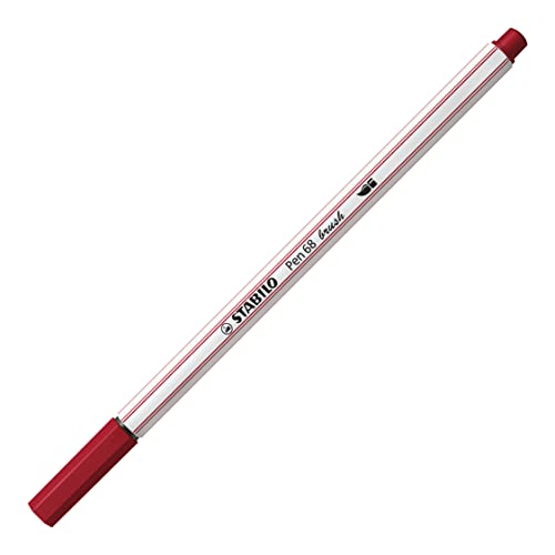 Premium-Filzstift mit Pinselspitze für variable Strichstärken - STABILO Pen 68 brush - Einzelstift - purpur Premium-Filzstift mit Pinselspitze für variable Strichstärken - STABILO Pen 68 brush - Einzelstift - purpur von STABILO