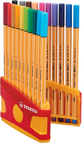 STABILO Point 88 Füllfederhalter Multi, Fein, 0.4mm, mehrfarbig, Schreibgerät STABILO Point 88 Füllfederhalter Multi, Fein, 0.4mm, mehrfarbig, Schreibgerät von STABILO