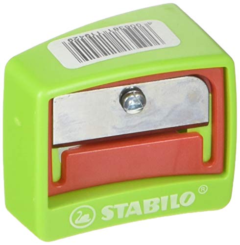 STABILO - Spitzer - woody 3 in 1 Spitzer - für extradicke Stifte - rot/grün von STABILO