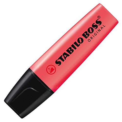 STABILO Textmarker BOSS ORIGINAL - Einzelstift - rot STABILO Textmarker BOSS ORIGINAL - Einzelstift - rot von STABILO