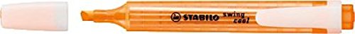 STABILO swing cool orange 10 (S) Marker – Marker (orange, Mehrfarbig, Multi, Kunststoff, 1 mm, 4 mm) von STABILO