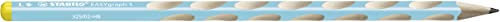 Schmaler Dreikant-Bleistift für Linkshänder - STABILO EASYgraph S in blau - Einzelstift - Härtegrad HB von STABILO