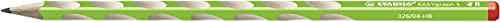 Schmaler Dreikant-Bleistift für Rechtshänder - STABILO EASYgraph S in grün - Einzelstift - Härtegrad HB von STABILO