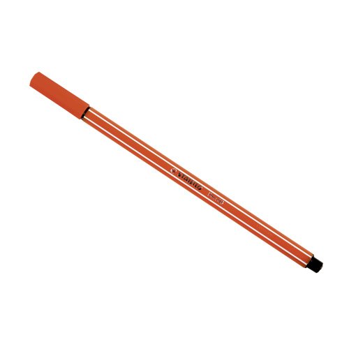 Stabilo 68/40 'Pen 68' Pen 68 Fasermaler Filzstift, hellrot (1 Stück) von STABILO