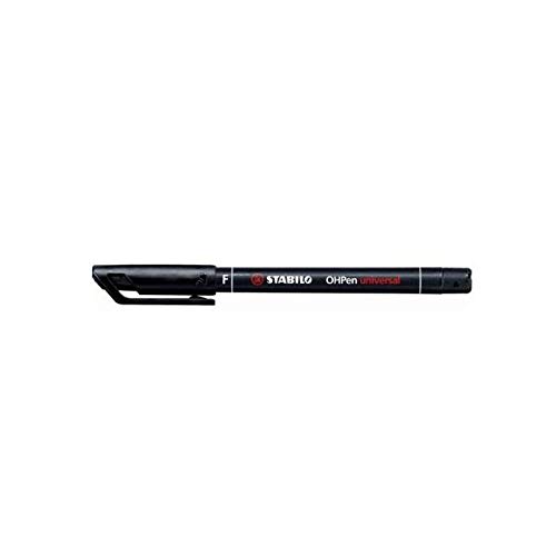 Stabilo OHPen Permanent Fineliner, feine Spitze, Schwarz, 10 Stück Stabilo OHPen Permanent Fineliner, feine Spitze, Schwarz, 10 Stück von STABILO