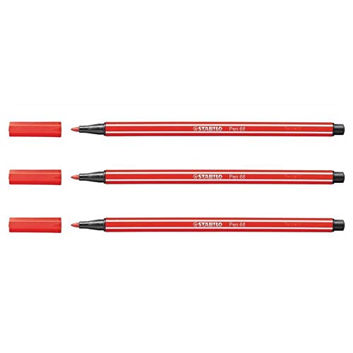 Stabilo Pen 68 Fasermaler (In 12 verschiedenen Farben erhältlich) von STABILO