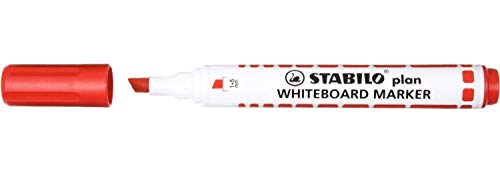 Stabilo Plan-Marker, abgeschrägte Spitze, Rot Stabilo Plan-Marker, abgeschrägte Spitze, Rot von STABILO